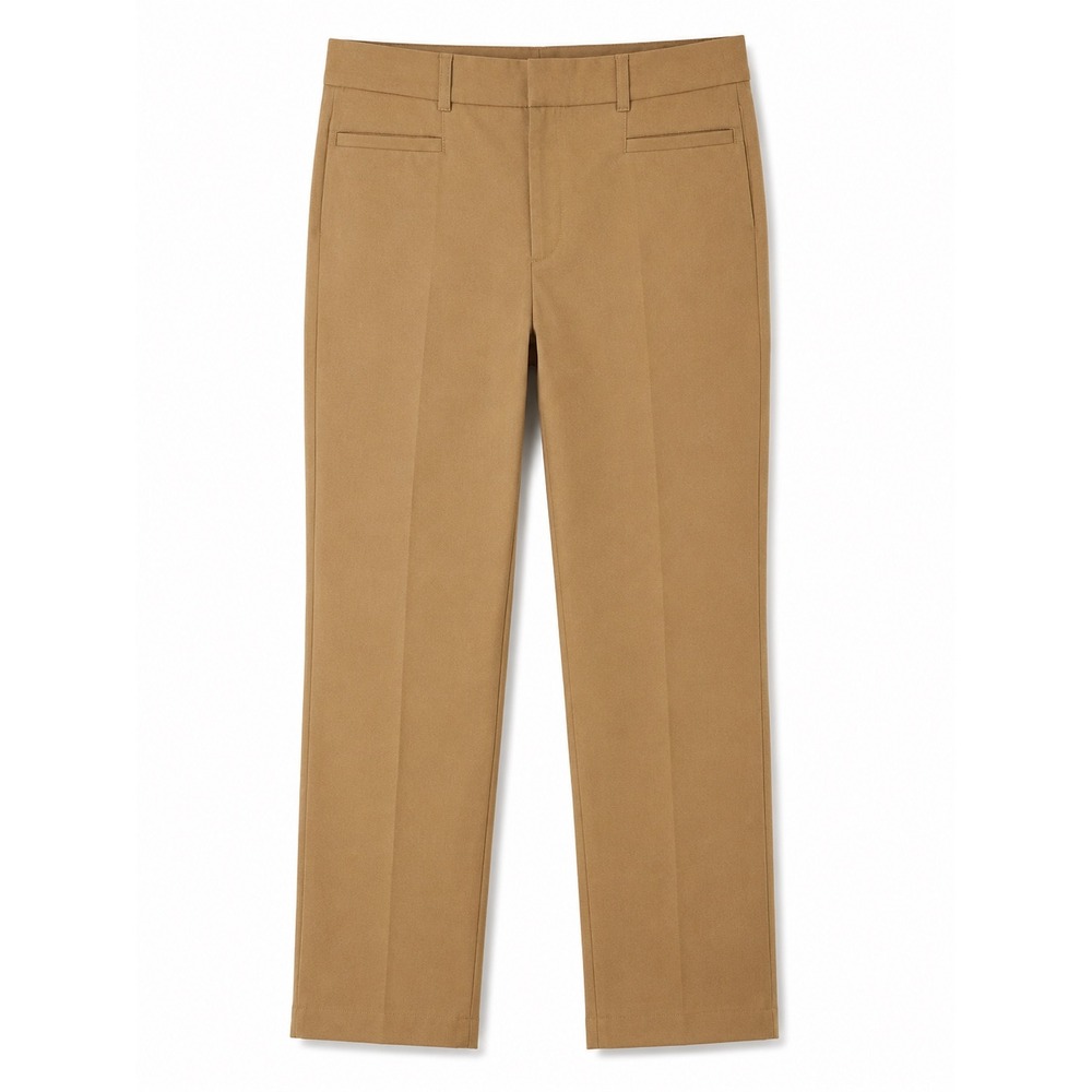 Banana Republic Sloan Slim Ankle Pants Camel Tan Brown Women Size 12 Stretch